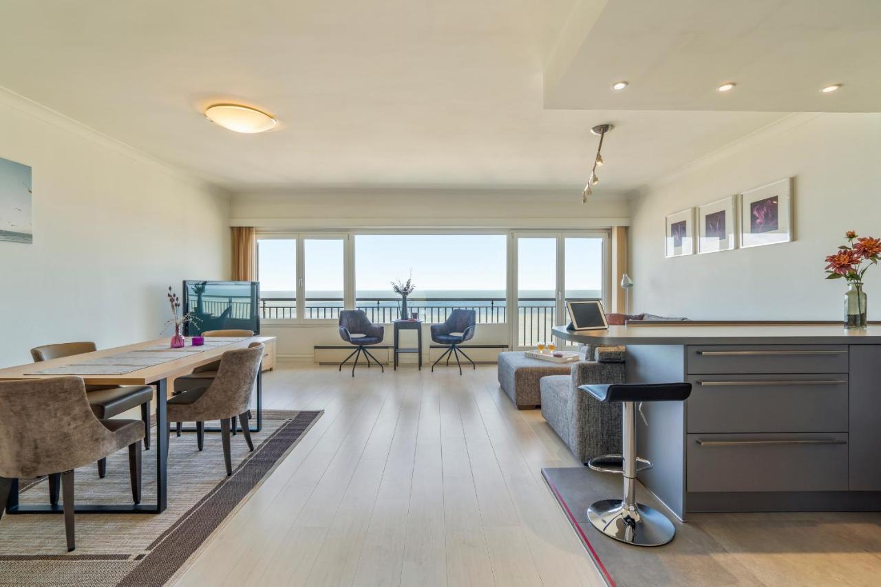 Ferienwohnung Skyline App 5P Met Prachtige Uitzichten & Terras Ostende Exterior foto