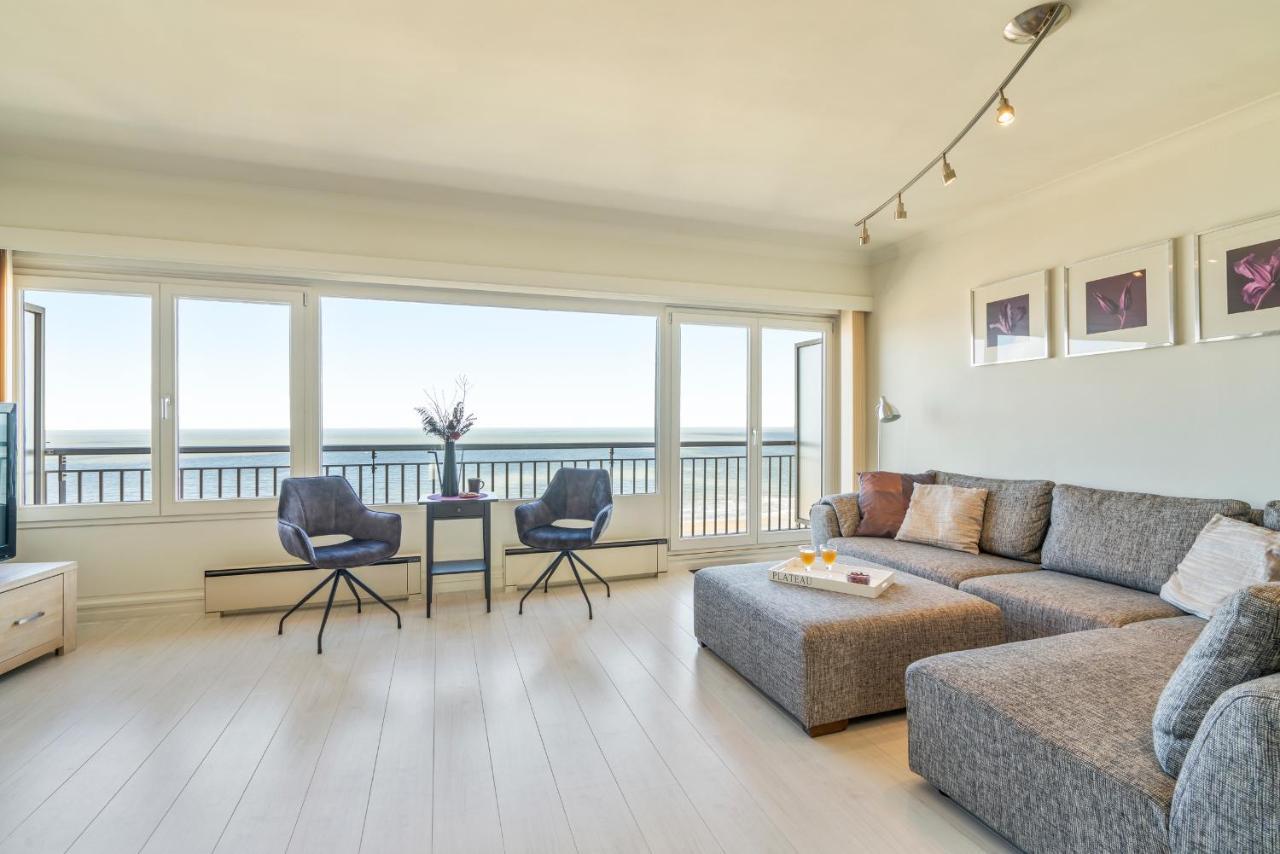 Ferienwohnung Skyline App 5P Met Prachtige Uitzichten & Terras Ostende Exterior foto