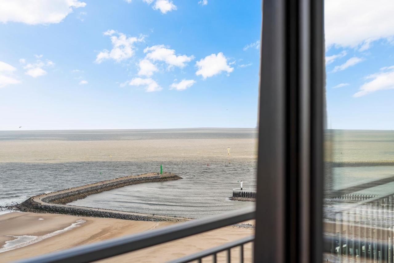 Ferienwohnung Skyline App 5P Met Prachtige Uitzichten & Terras Ostende Exterior foto